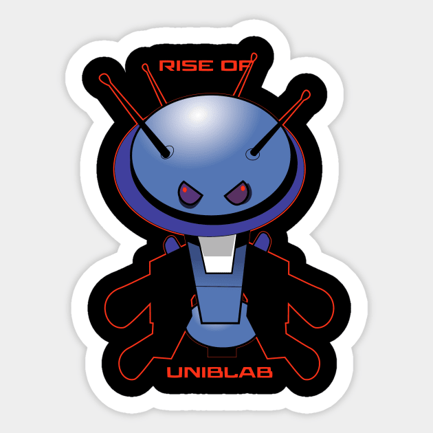 Rise of Uniblab Sticker by Spikeani